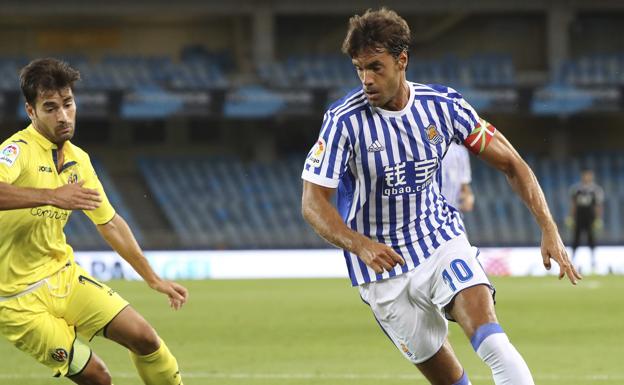 Xabi Prieto ha marcado el segundo gol de la Real Sociedad.