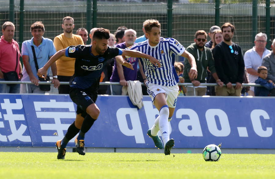 Januzaj, durante el amistoso disputado contra el Alavés en pretemporada.