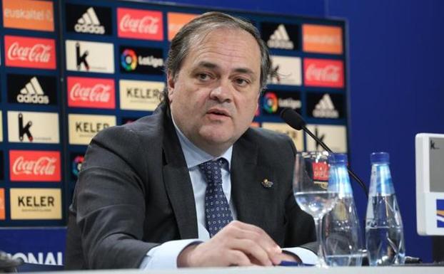 Aperribay: «La labor de Loren en la Real Sociedad será más destacada con el paso del tiempo»