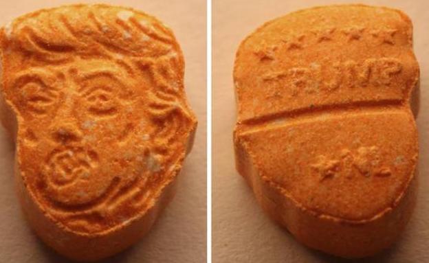 Las pastillas tienen grabadas el nombre del presidente por detrás - EFE