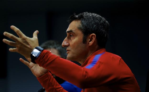 Valverde, irónico: «Hace un mes estábamos en una hecatombe»