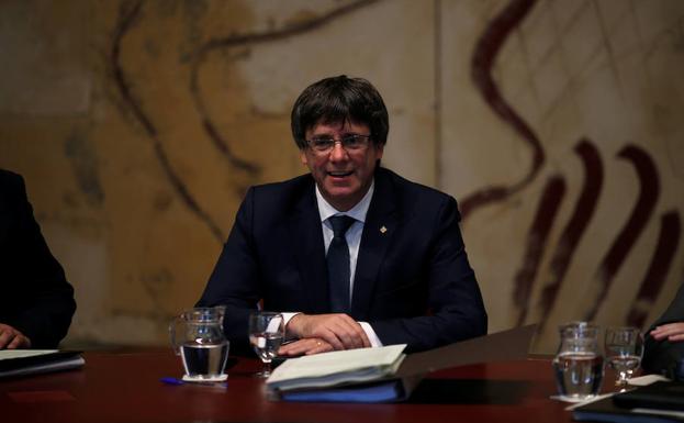 El presidente de la Generalitat, Carles Puigdemont./Reuters