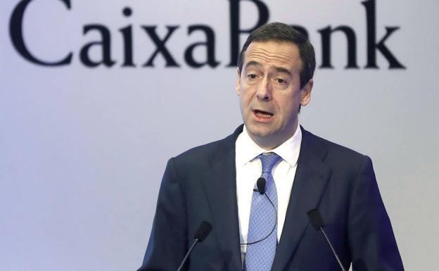 El consejero delegado de CaixaBank, Gonzalo Cortázar./Andreu Dalmau (Efe)