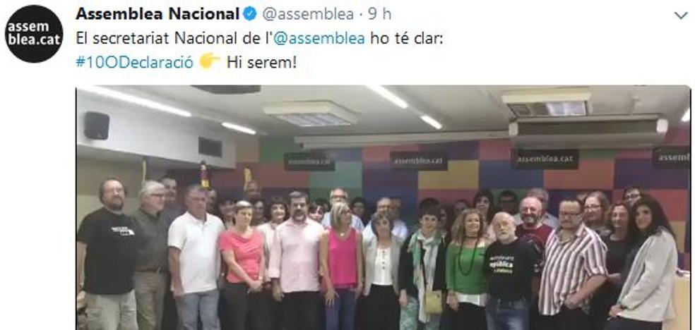 La ANC publica un vídeo donde afirma que el martes se declara la independencia
