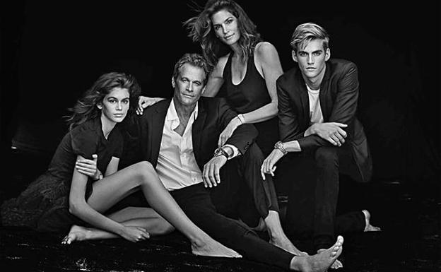 La familia Gerber Crawford./