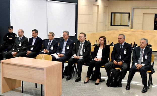 Juicio a la excúpula de la CAM./Efe