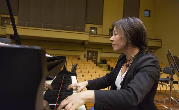 Imagen de archivo de la pianista Marta Zabaleta. /Lobo Altuna