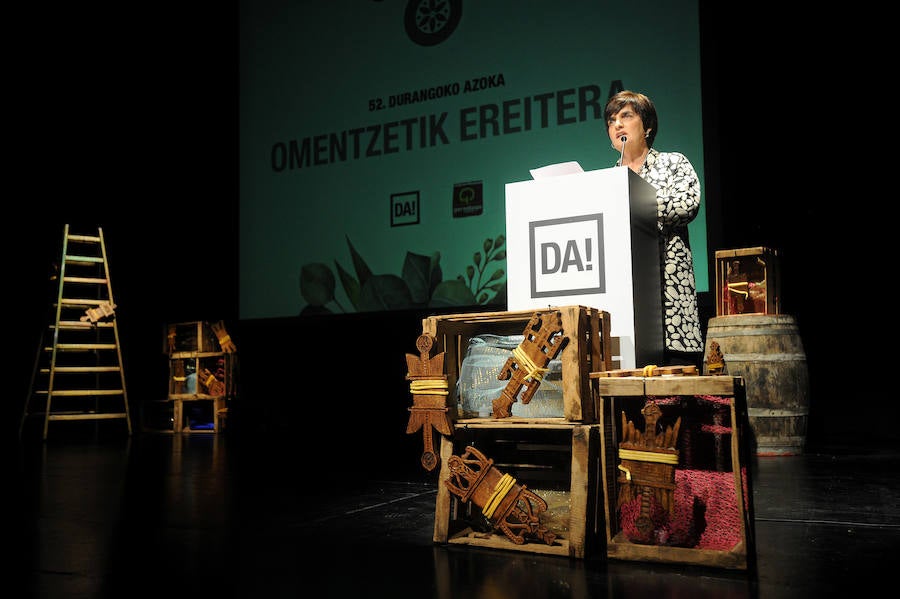 Gerediagako zuzendariak, Nerea Mujikak, aurkeztu zuen beka /Morquecho