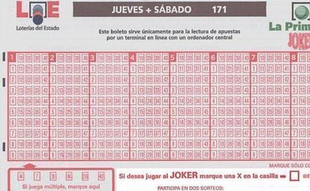 Primitiva: resultados del jueves 21 de diciembre