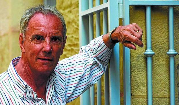 Última función. En Semana Grande de 2005 representó 'La extraña pareja'. Fue la última vez que actuó en San Sebastián./USOZ
