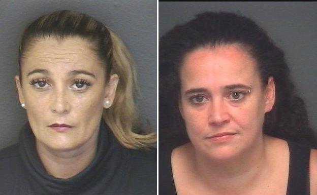 Las hermanas Alison y Fabiola Alman,acaban de ser condenadas por intentar introducir en el Reino Unido a siete albaneses desde el puerto de Bilbao. /HOME OFFICE/HANTS POLICE/SOLENT