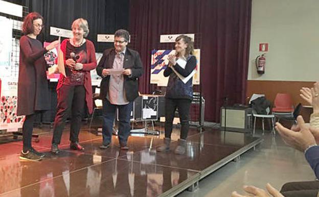 Ioana Ossa saria jasotzen/EHU