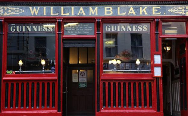 Pub en Dublín./Afp