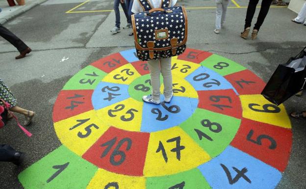 Ikastetxe bateko jolas patioa./REUTERS