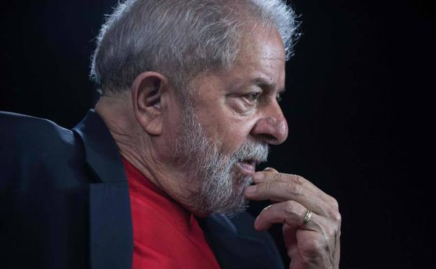 Lula Da Silva durante una entrevista. /AFP