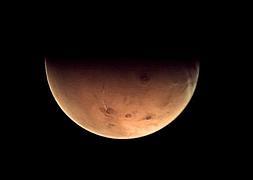 Vista del planeta Marte desde la estación Mars Express. / ESA/