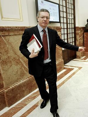 El ministro de Justicia, Alberto Ruiz Gallardón. / Emilio Naranjo (Efe)/