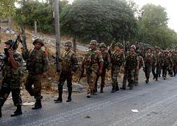 Soldados sirios patrullando en Latakia. / Efe/