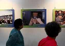 Una exposición en Seúl muestra fotografías de coreanos separados por la guerra. / Efe/