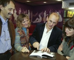 Iturralde, Azkorbebeitia, Mendiguren eta Gurrutxaga. /MICHELENA/