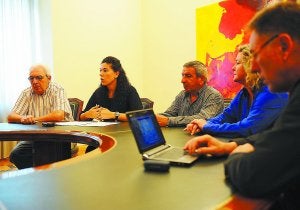 Concejales. El PNV solicita que se afronte la construcción de Errebal, sin mayor retraso. ::
MORQUECHO/