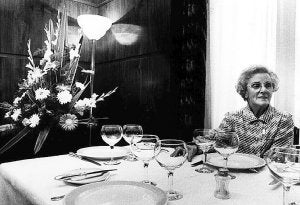 Parte de la historia. Pepita Fernández, medio siglo en Nicolasa./