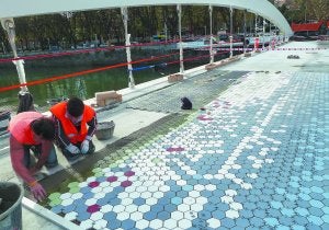 Un toque mediterráneo para el río Urumea