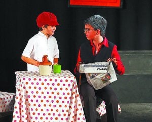 Teatro. Miembros del grupo lezoarra Orratx Ttiki. ::
ARIZMENDI/