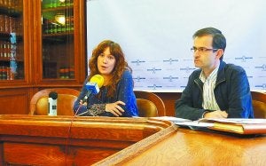Cristina Laborda y Juan de Dios Sanz explicaron los resultados del programa preventivo. :: F. DE LA HERA/
