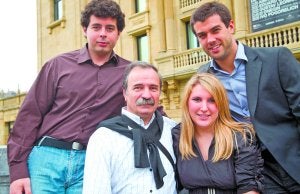 Iker Casares, Josean García, Helena Orcoyen y Arkaitz Mendoza. ::
USOZ/