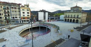 Visita. La jornada de puertas abiertas permitirá conocer el parking de San Juan terminado y listo para su apertura. :: F. DE LA HERA/