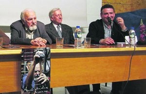Momento de la presentación del libro en Gijón./