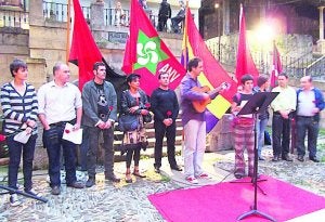 Acto del pasado año de Soraluze 1936. :: ISASTI/