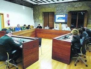 Imagen del Pleno que aprobó los Presupuestos. ::
ROMATET/