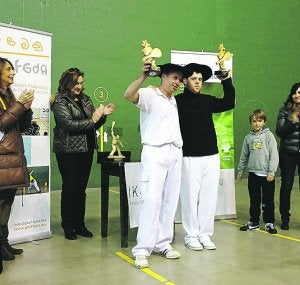 Jon Lasaga y Pedro San Jorge su segundo título consecutivo./