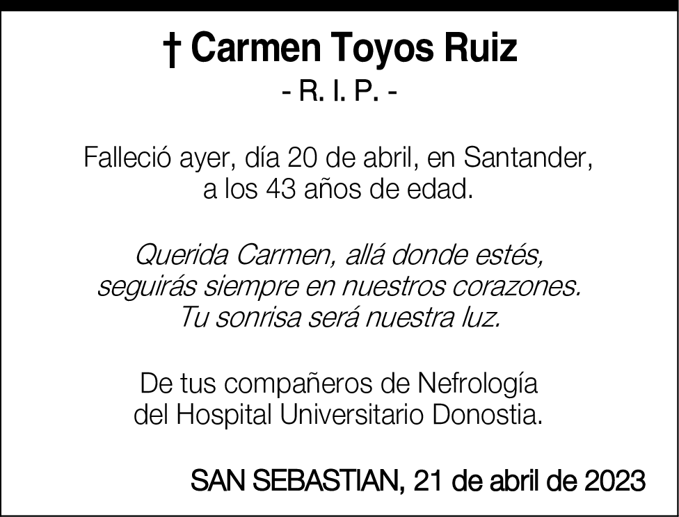 CARMEN TOYOS RUÍZ