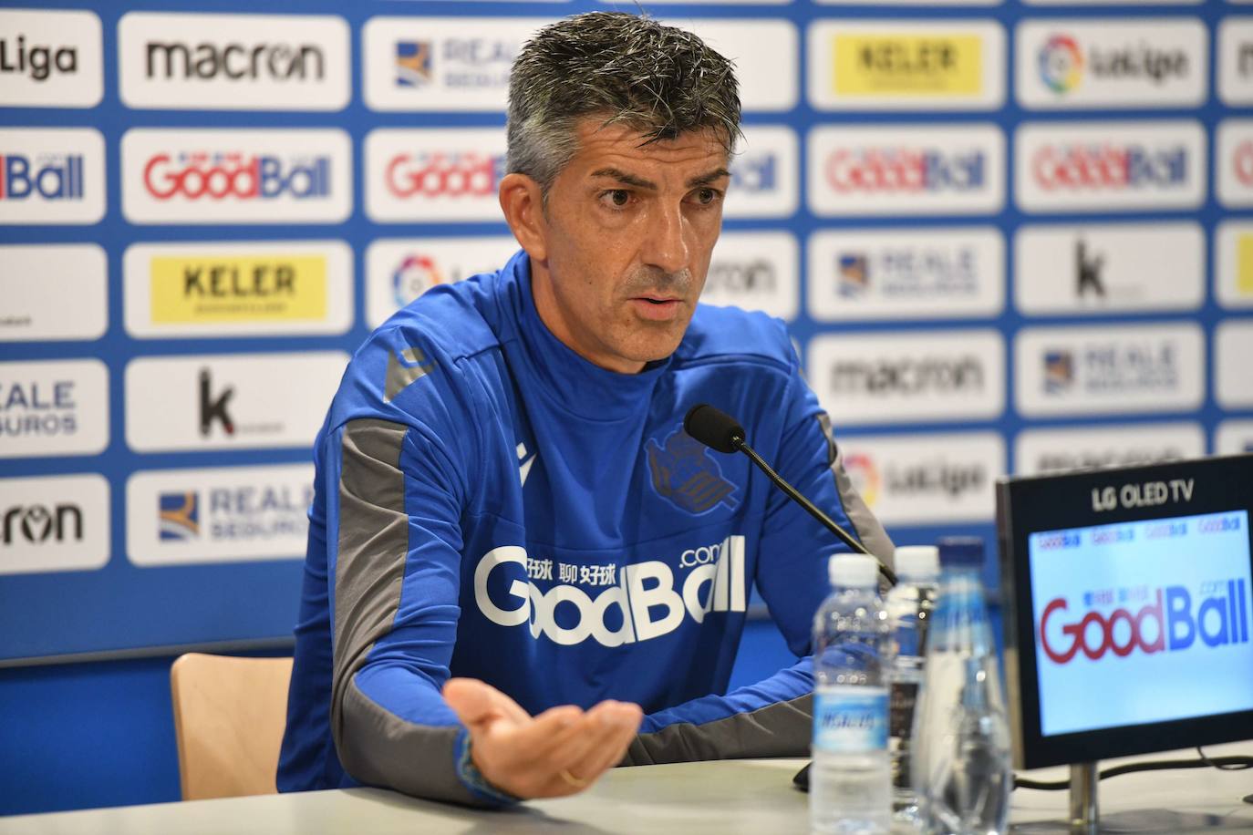 Imanol Alguacil «Hemos generado un clima que invita al optimismo y hay