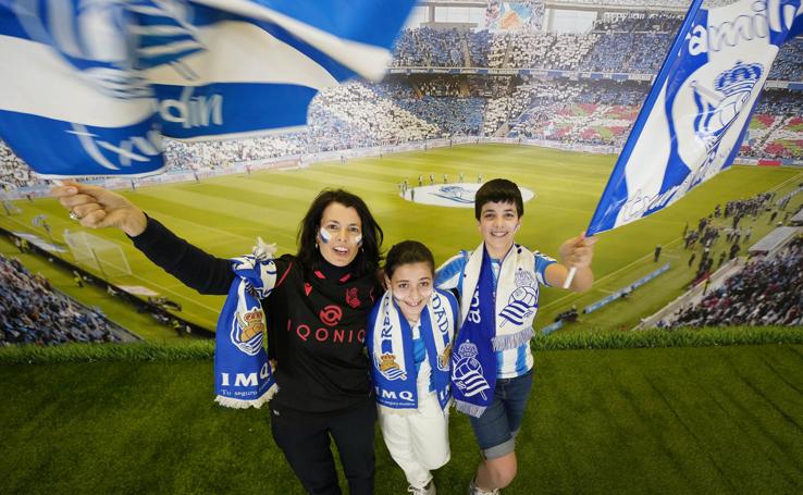 Esperazna, Inés y Pelayo ya vibran con la final de Copa