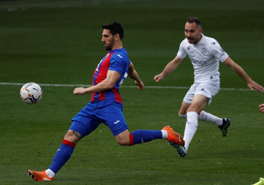Eibar-Huesca, en imágenes