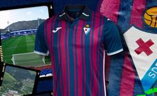 Así son las nuevas camisetas del Eibar