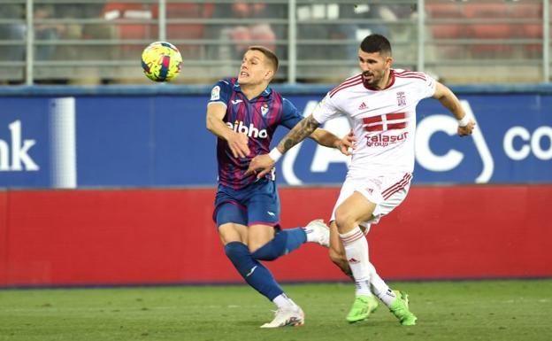 1x1 de los jugadores del Eibar ante el Cartagena
