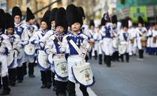La Tamborrada Infantil desfilará al mediodía por los barrios de Donostia