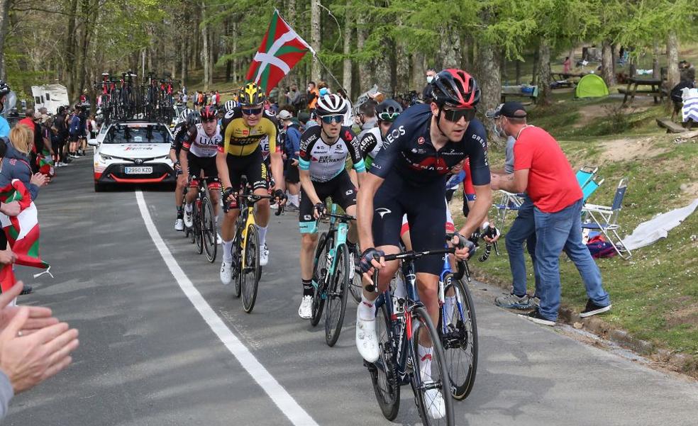 Clasificaciones de la etapa 6 de la Vuelta al País Vasco: Eibar - Arrate