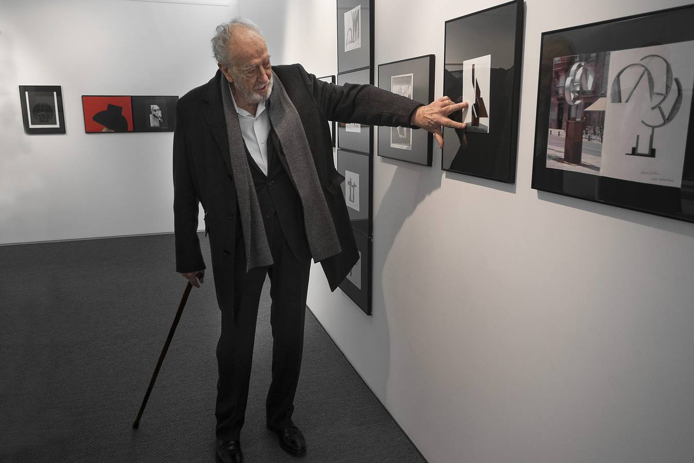 Última exposición de Nestor Basterretxea en Gipuzkoa