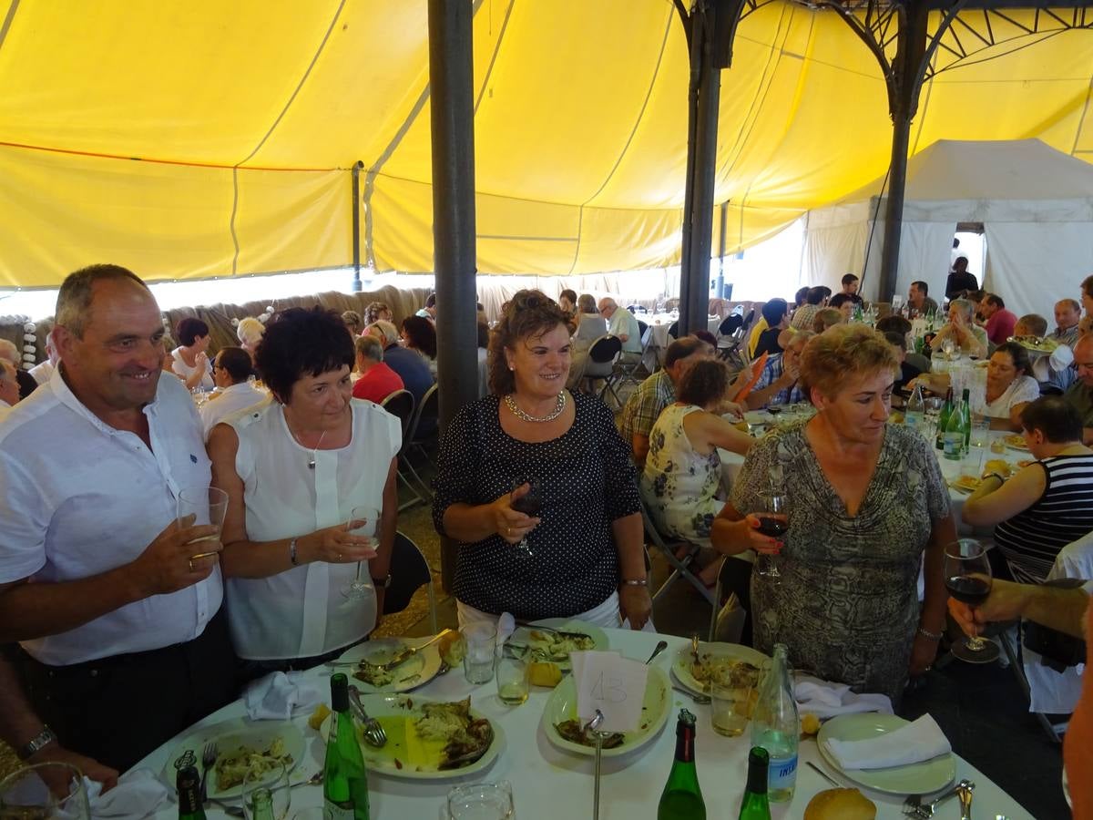 Último día de la fiesta del besugo de Orio