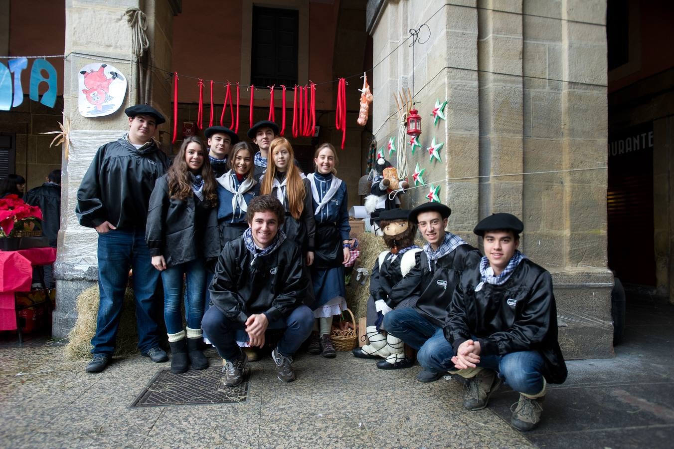 La txistorra, protagonista en los puestos