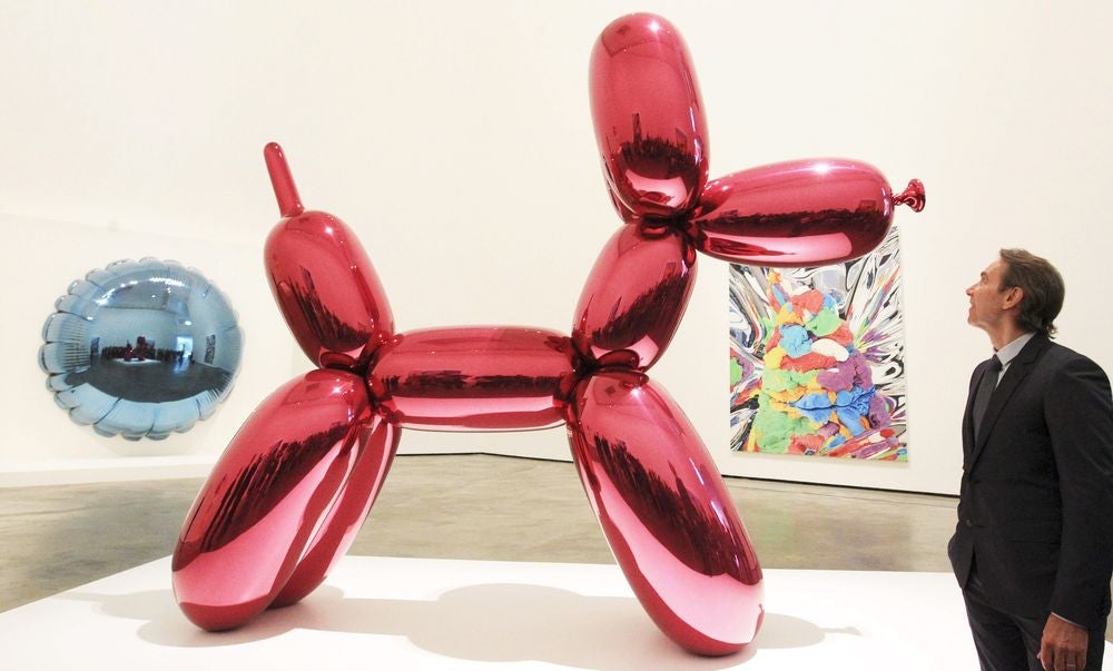 Jeff Koons en el Guggenheim