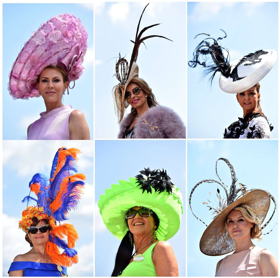 Las pamelas extravagantes toman Ascot