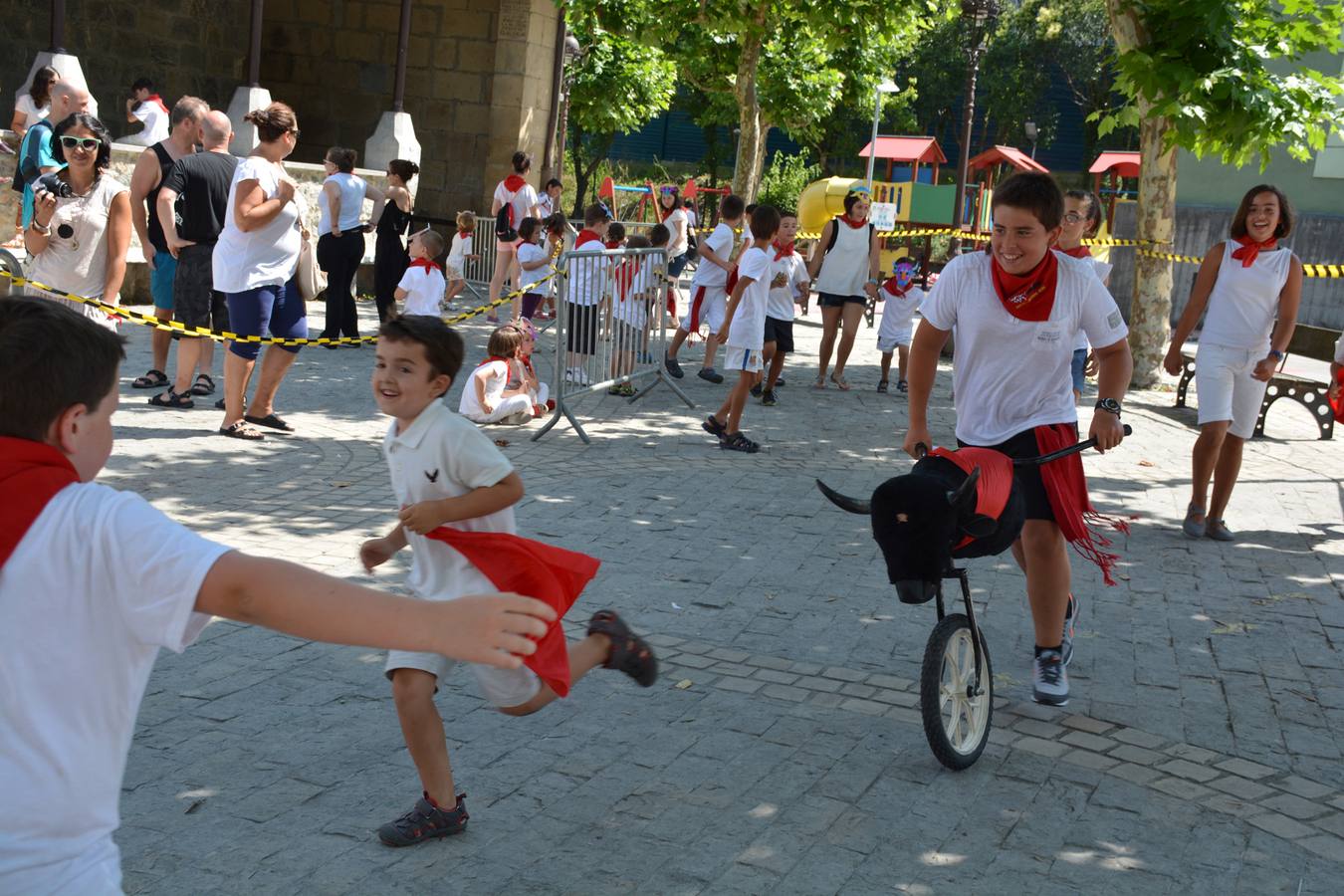 Sanfermines en Gipuzkoa