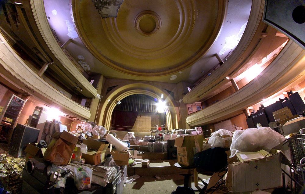 Las grietas del Bellas Artes